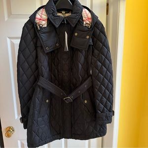 Women’s Burberry Diamond Quilted Coat
